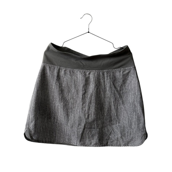 Tuff Athletics Black and Gray A-Line Mini Skirt for Work - Picture 1 of 5